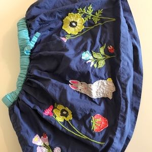 Mini Boden size 2-3y bunny skirt